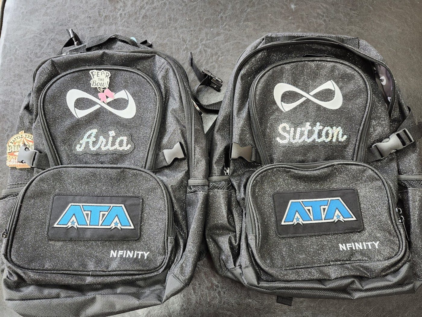 Monogrammed backpacks